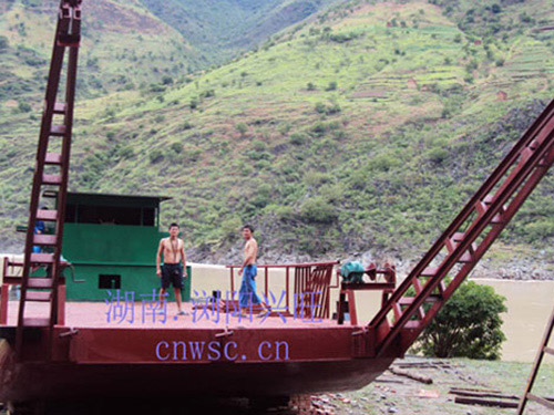 運輸船制作現場（云南）